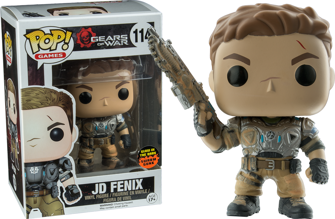 Gears Of War - Gears Of War Swarm Sniper Pop (768x502), Png Download