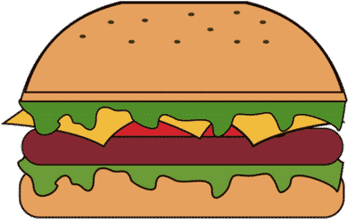 Hamburger Bun - 0shares - Lunch (500x500), Png Download
