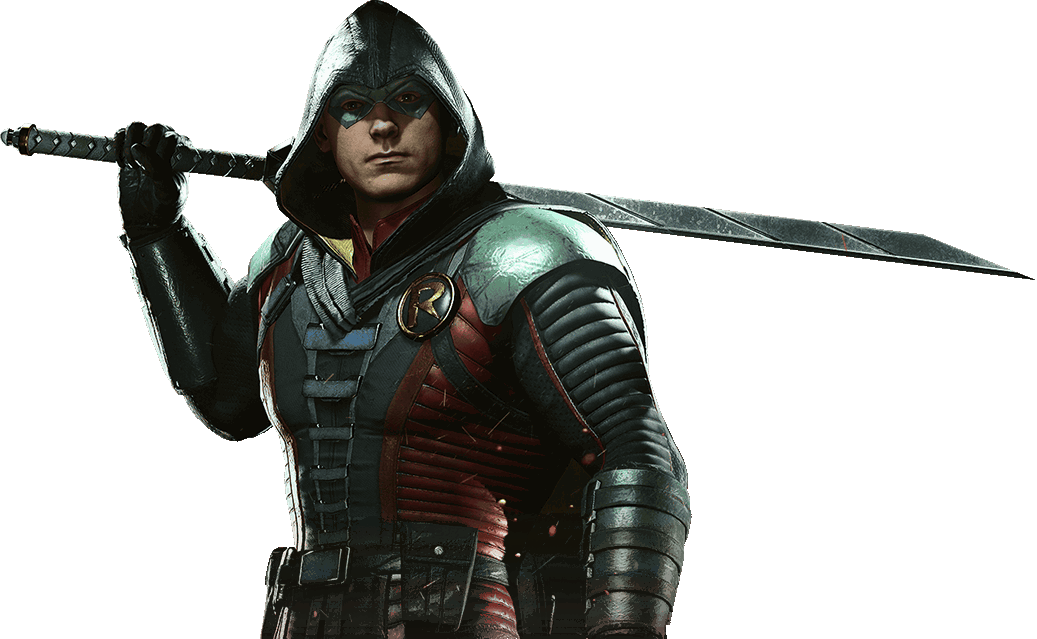 Robin - Damien Wayne Injustice 2 (1037x639), Png Download