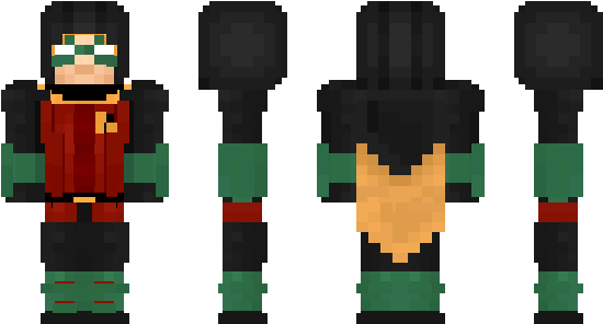 Minecraft Скін По Ніку Damianwayne - Minecraft (600x348), Png Download