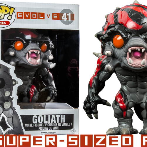Goliath Savage Evolve Gamestop Exclusive Game Pop Vinyl - Evolve Pop Vinyl (500x500), Png Download