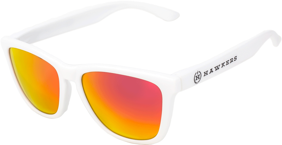 Just How Cool Those Shades Must Be Is Beyond Doubt, - Hawkers Arctic White Nebula One (1024x521), Png Download