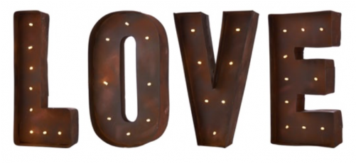Carnival Led Light Up Wall Letters - Light Up Letters Png (500x500), Png Download