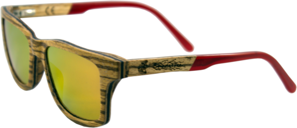 Let Shade Tree Sunglasses Help Huge Variety Glasses - Wood (600x259), Png Download