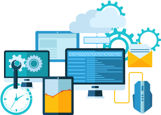 People Are Adopting Technology To Exploit The Benefits - Technology Png (530x382), Png Download