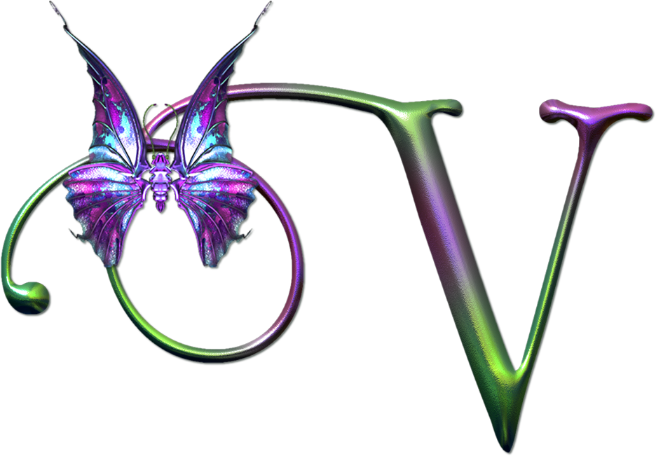 Chữ V Nghệ Thuật (936x651), Png Download