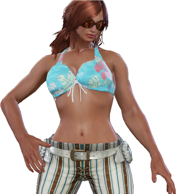 Remember When The Characters Actually Had Varying Physiques - Tekken 7 Katarina Imagenes Bikini (640x640), Png Download