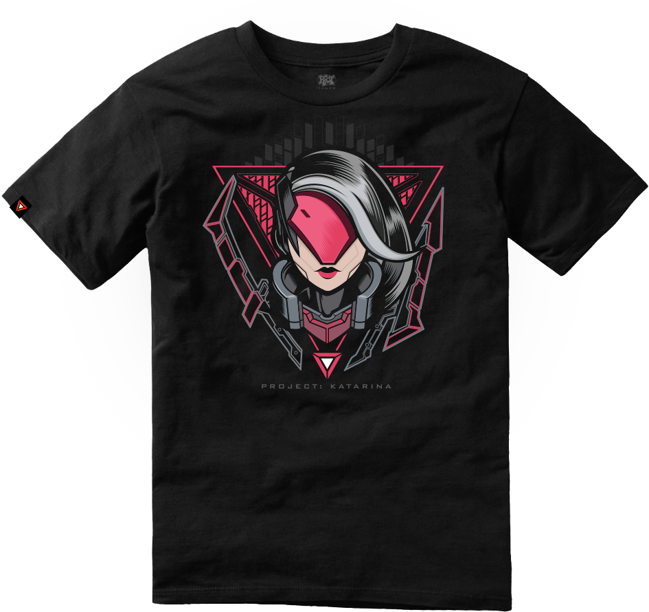 Katarina Tee - Project Katarina Print (1000x1000), Png Download