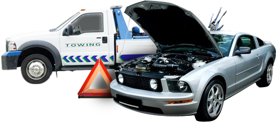 Thinking Of The Best Way To Keep Your Car Safe - Car With Open Hood (635x280), Png Download