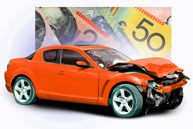 Cash For Broken Car Removals - Broken Car (664x443), Png Download