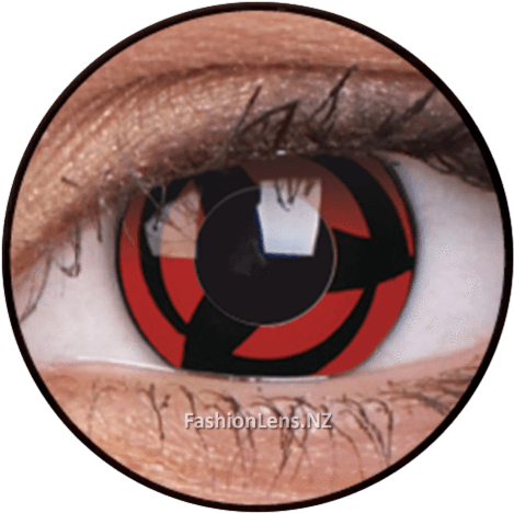 Crazy Kakashi Colourvue Contact Lenses - Colour Contact Lenses (500x503), Png Download