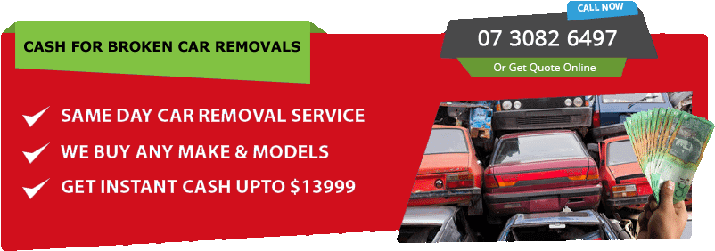 Broken Car Removals - Car (828x302), Png Download