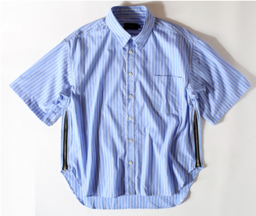 Bieber Short Sleeve Button Up (600x315), Png Download