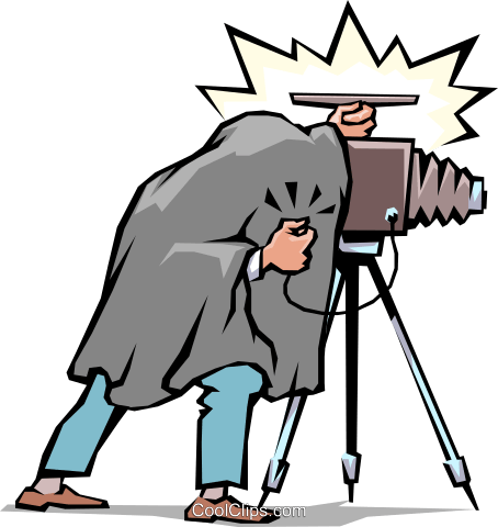 Handyman Royalty Free Vector Clip Art Illustration - Fotograaf Humor (454x480), Png Download