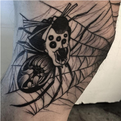 Neo Thai & Neo Traditional Tattoo - Tattoo (1200x500), Png Download