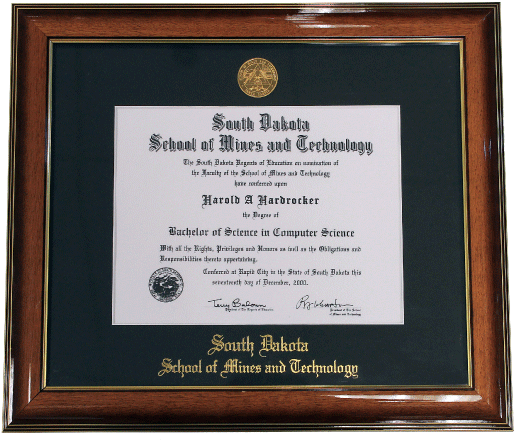 The Classic Diploma Frame - University Of Maryland Diploma Business School (600x500), Png Download