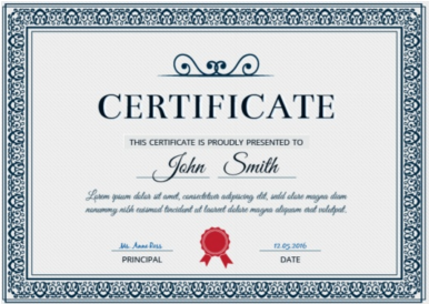 Ejemplos De Diplomas En Ingles (385x385), Png Download