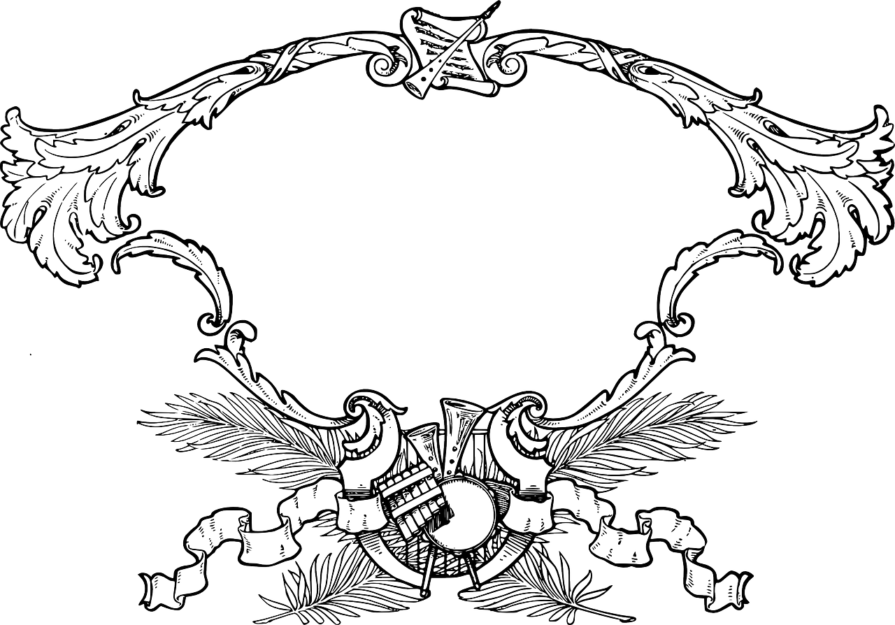 Frame Certificate Border - Schubert's Serenade By D. Krug (1280x894), Png Download