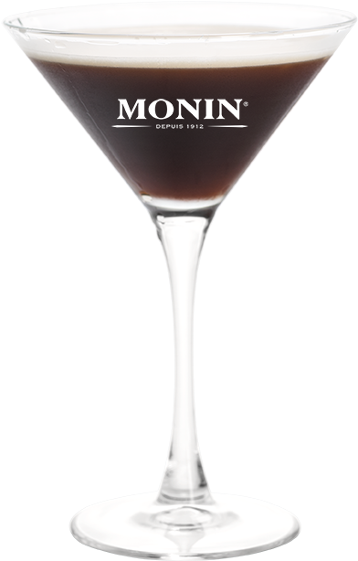 Salted Caramel Popcorn Espresso Martini - Monin Raspberry Lime Syrup - 1 Liter (428x691), Png Download