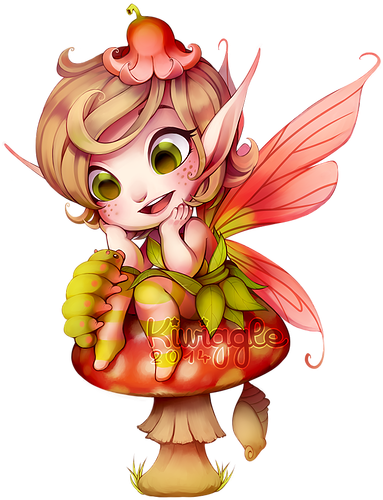 Pixie By Kiwiggle - Pixie (389x519), Png Download