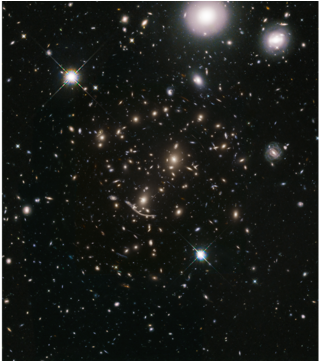 Galaxy Cluster Abell - Abell 370 (640x360), Png Download
