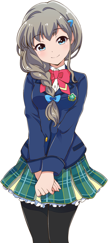 03 Haruka4 - Battle Girl High School Haruka Narumi (381x795), Png Download