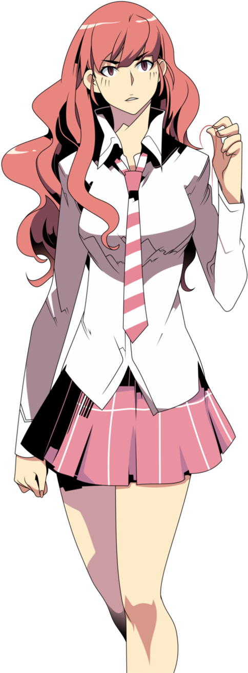 School Girl Clara - Webtoon Girls Of The Wild (596x1340), Png Download