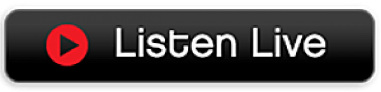 Listen Live - Black-and-white (775x189), Png Download