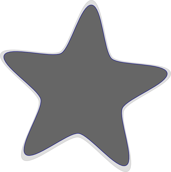 Images Of Star Clusters Clipart - Red Star Clipart (594x595), Png Download