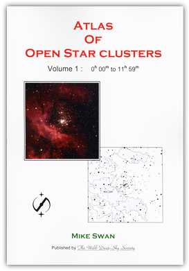 Cover Of Volume 1 Of The Open Cluster Atlas - Open Cluster (300x407), Png Download