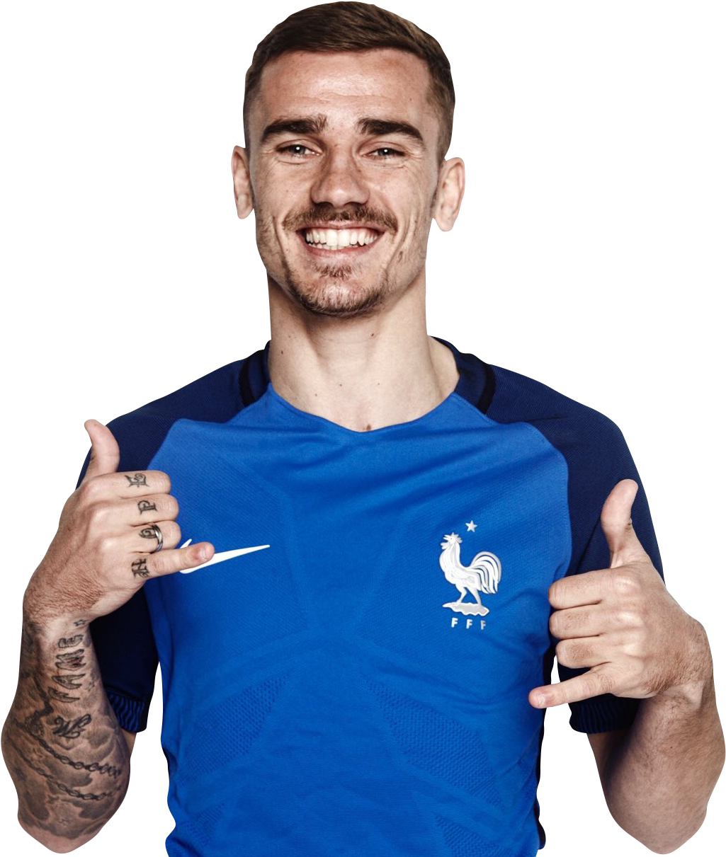 Lien Direct, - Griezmann Hands (1616x1212), Png Download