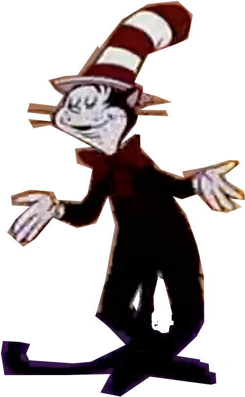 The Cat In The Hat - Математические Картинки Для Оформления (564x864), Png Download