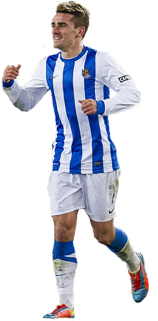 Antoine Griezmann - Griezmann Real Sociedad Png (644x800), Png Download