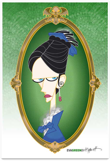 Poster Eva Green De André Hipperttna - Emblem (800x800), Png Download