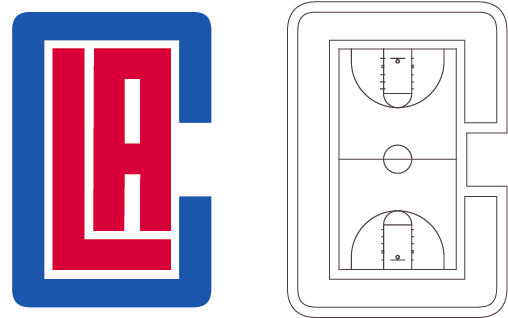 The 'la' Monogram That They've Come Up With Was Based - Los Angeles Clippers Logo Png (674x362), Png Download