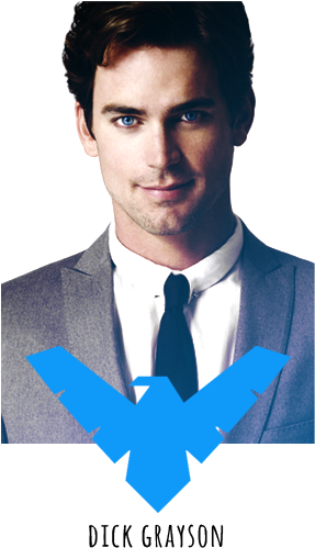 Dick Grayson Jason Todd Damian Wayne Tim Drake Batfam - White Collar S1 Dvd (390x591), Png Download