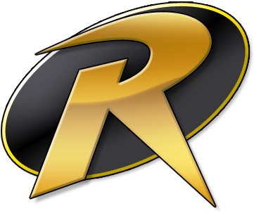 Robin - Damian Wayne Robin Symbol (396x321), Png Download