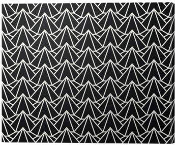 Geometric 3d Relief Outline Hexagon Grid Texture Pattern - Triangle (400x400), Png Download