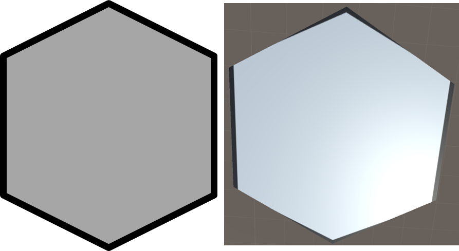 I'm Creating Hexagonal Prisms From Code And Am Having - Paper (893x489), Png Download
