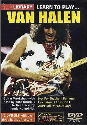 Lick Library Learn To Play Van Halen Dvd Rdr0048 - Lick Library Learn To Play Van Halen (666x518), Png Download