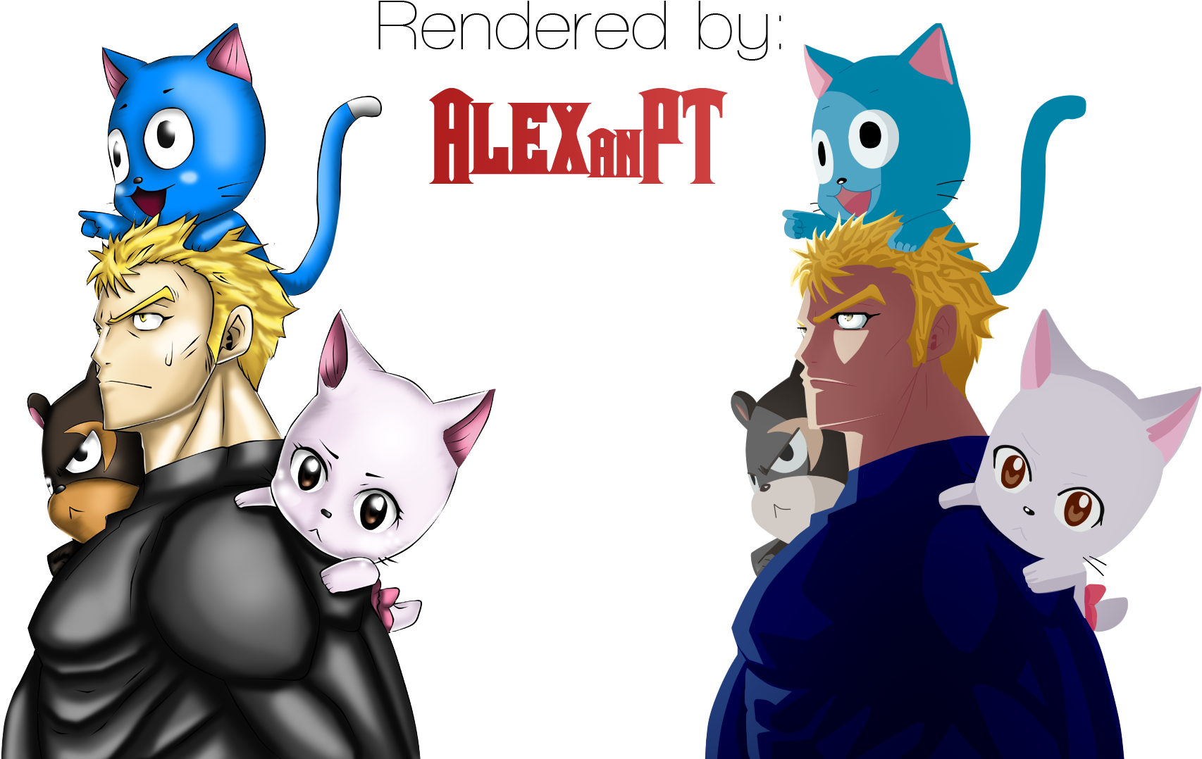 And Cats Nekos Happy Pantherlily Lily Carla Charle - Happy Carla Panther Lily (2000x1500), Png Download