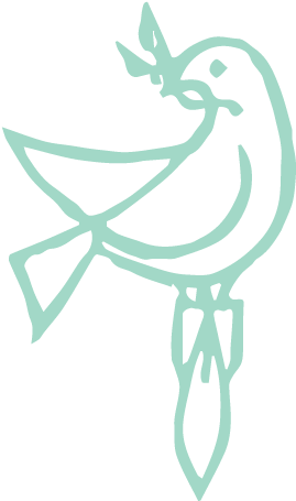 Dove With Olive Branch - Emblem (500x500), Png Download