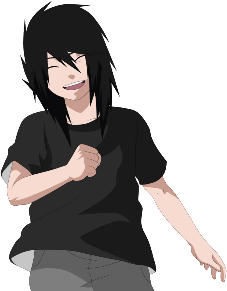 Tenma Kurosaki - Happy - Daisuke Uchiha Sisters (881x1024), Png Download