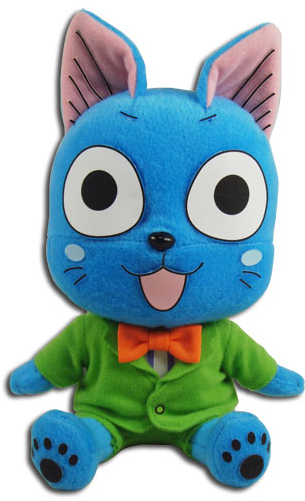 Fairy Tail Happy Fantasia 7-inch Plush (312x500), Png Download