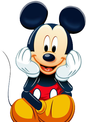 Micky Mouse Png - Mickey Mouse Printable Blank Invitation (327x403), Png Download