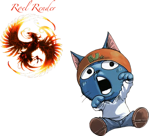 Happy 1 Photo Happy1b - Loke Fairy Tail Render (598x500), Png Download