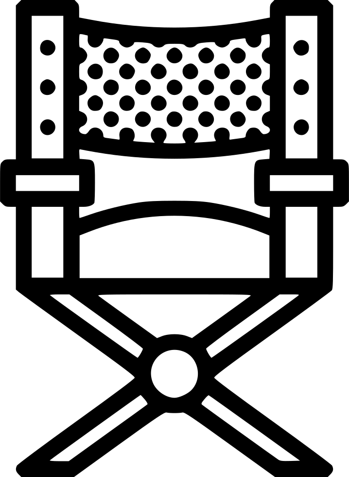 Director Chair - - Film (718x980), Png Download
