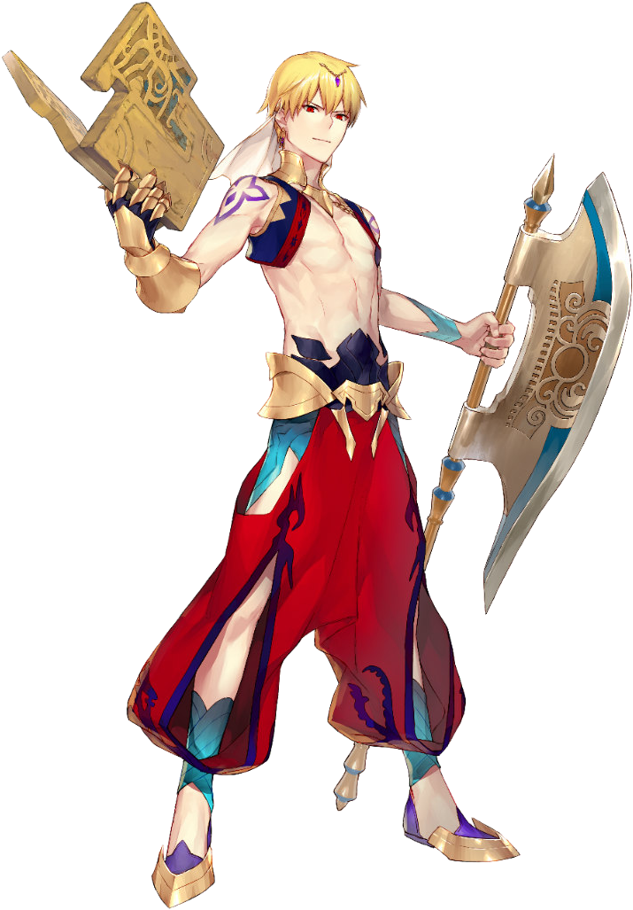 Latest Fantasy Characters, Manga Characters, Gilgamesh - Fate Grand Order Gilgamesh (800x1100), Png Download