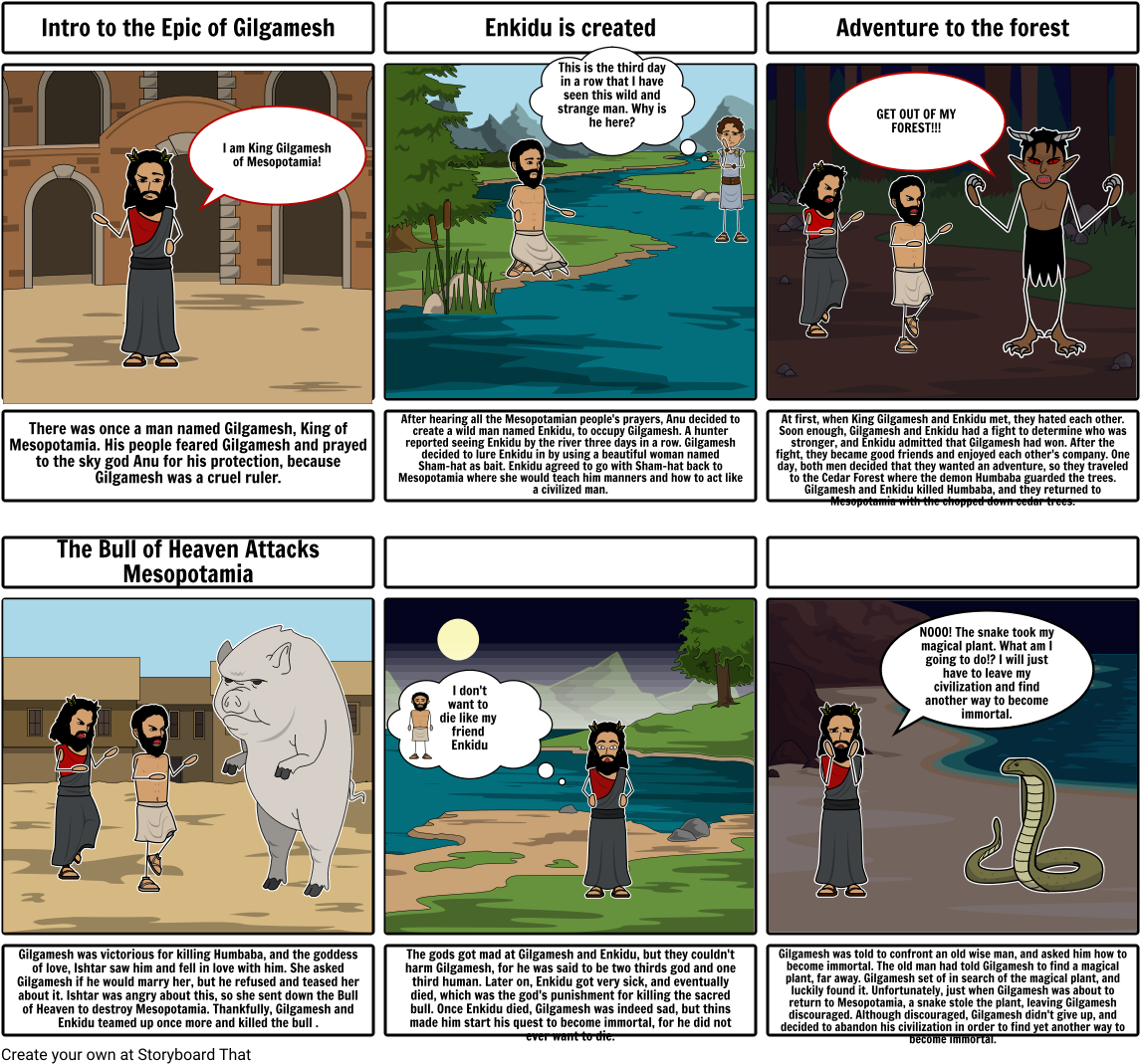 The Epic Of Gilgamesh - Epic Of Gilgamesh (1164x1086), Png Download