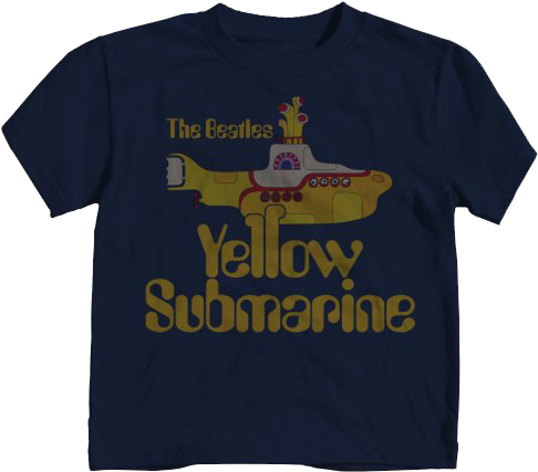 Beatles Yellow Submarine Kids/toddler T-shirt By Nextgeneration - Yellow Submarine (500x500), Png Download